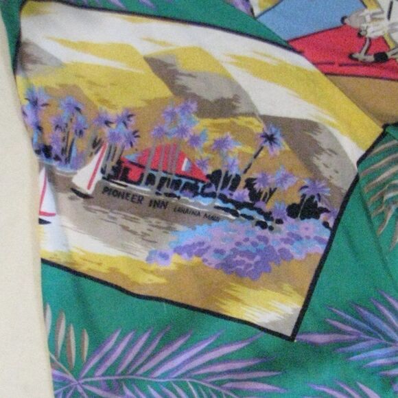 Vintage Tropical Breeze Landscapes Hawaiian Shirt - Picture 5 of 10